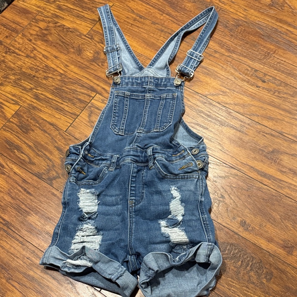 Rue21 Blue Denim Overalls - Picture 2 of 4